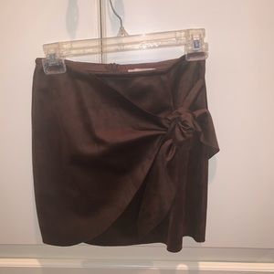 Gianni Bini suede skirt
